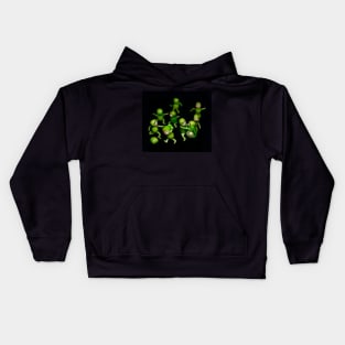 When Peas Go Bad Kids Hoodie